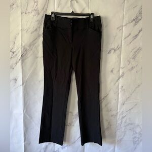COUNTERPARTS - BLACK BOOTCUT STRETCH DRESS PANTS WOMENS 14